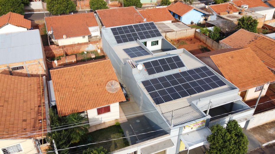 Sistema solar residencial